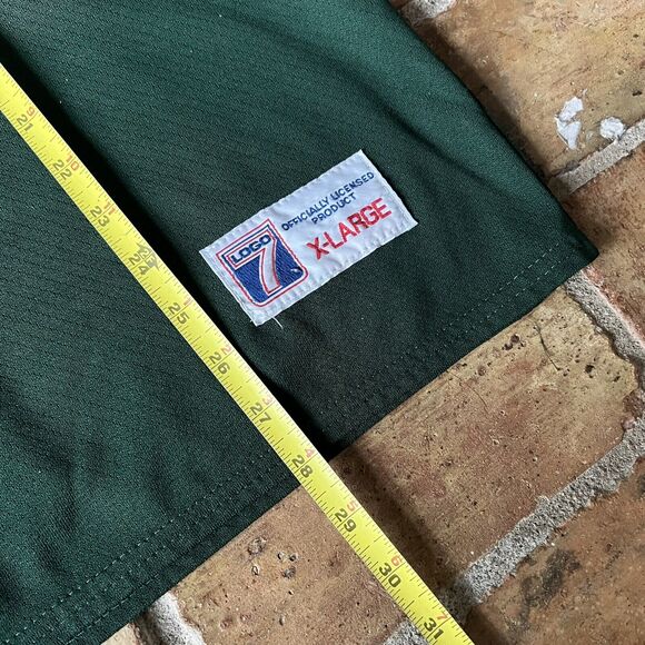 NFL Green Bay Packers QB Brett Favre #4 LOGO 7 Jersey Size XL - Picture 10 of 16